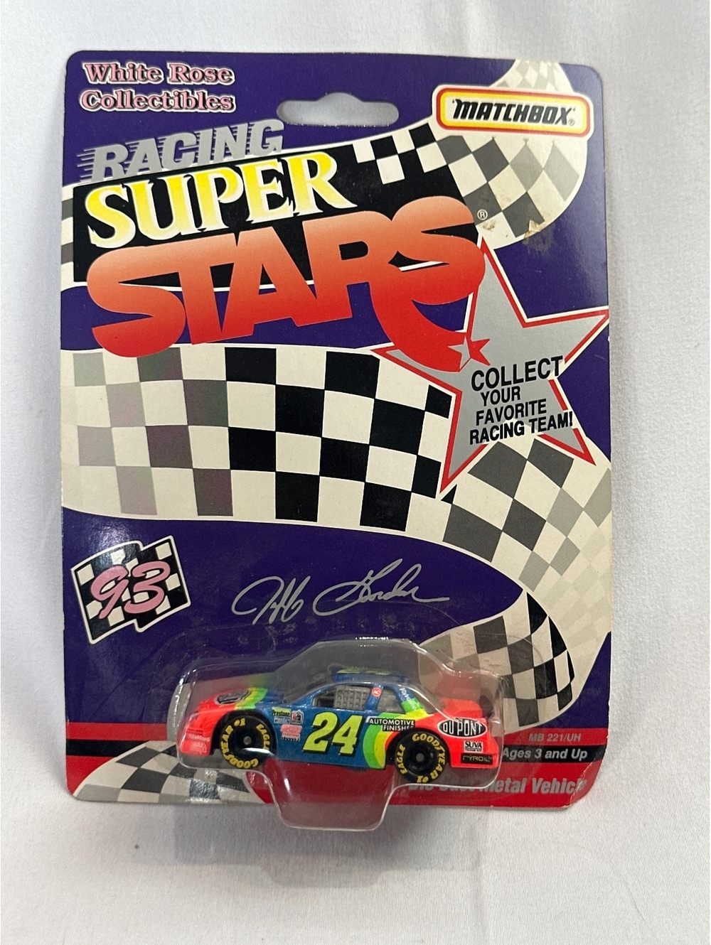 Matchbox Racing Super Stars 1992 Chevy Lumina Jeff Gordon